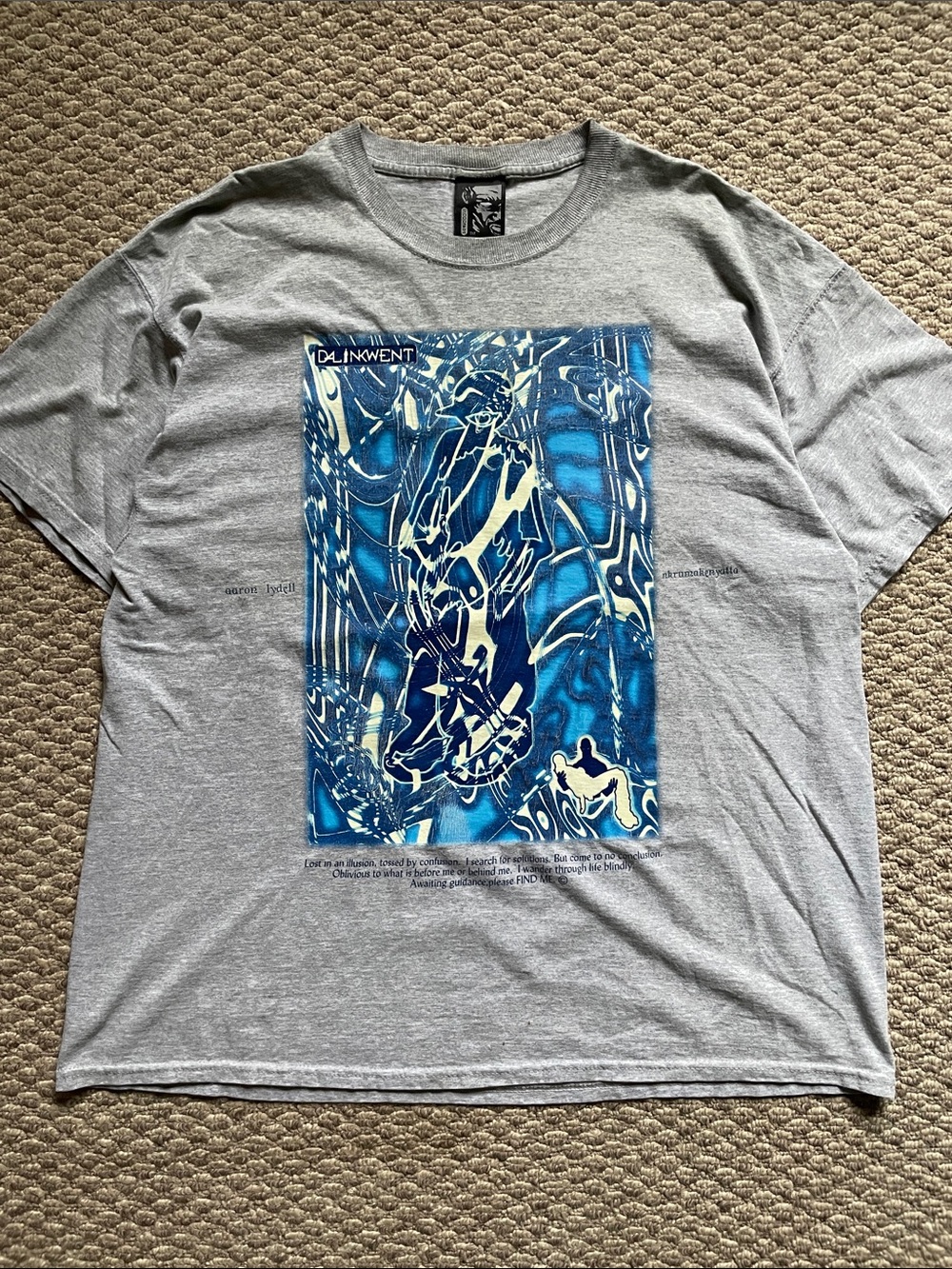 Vintage dalinkwent art t shirt
